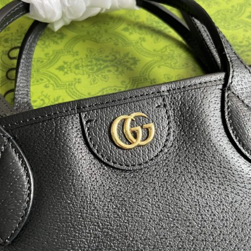 Gucci Ophidia Medium Tote Bag Black Leather - Image 5