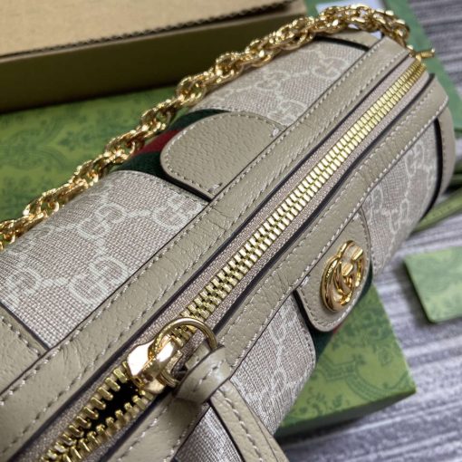 Gucci Ophidia Mini Shoulder Bag Oatmeal - Image 4