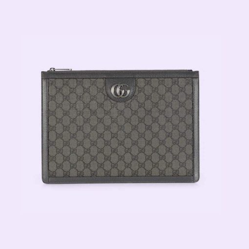 Gucci Ophidia Portfolio Case Grey