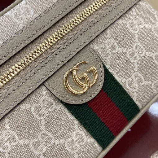 Gucci Ophidia Super Mini Shoulder Bag Oatmeal - Image 6