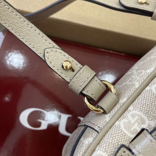 Gucci Ophidia Super Mini Shoulder Bag Oatmeal - Image 10