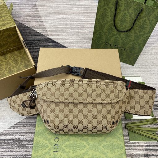 Gucci Small GG Belt Bag Brown