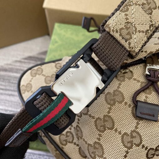 Gucci Small GG Crossbody Bag Brown - Image 8